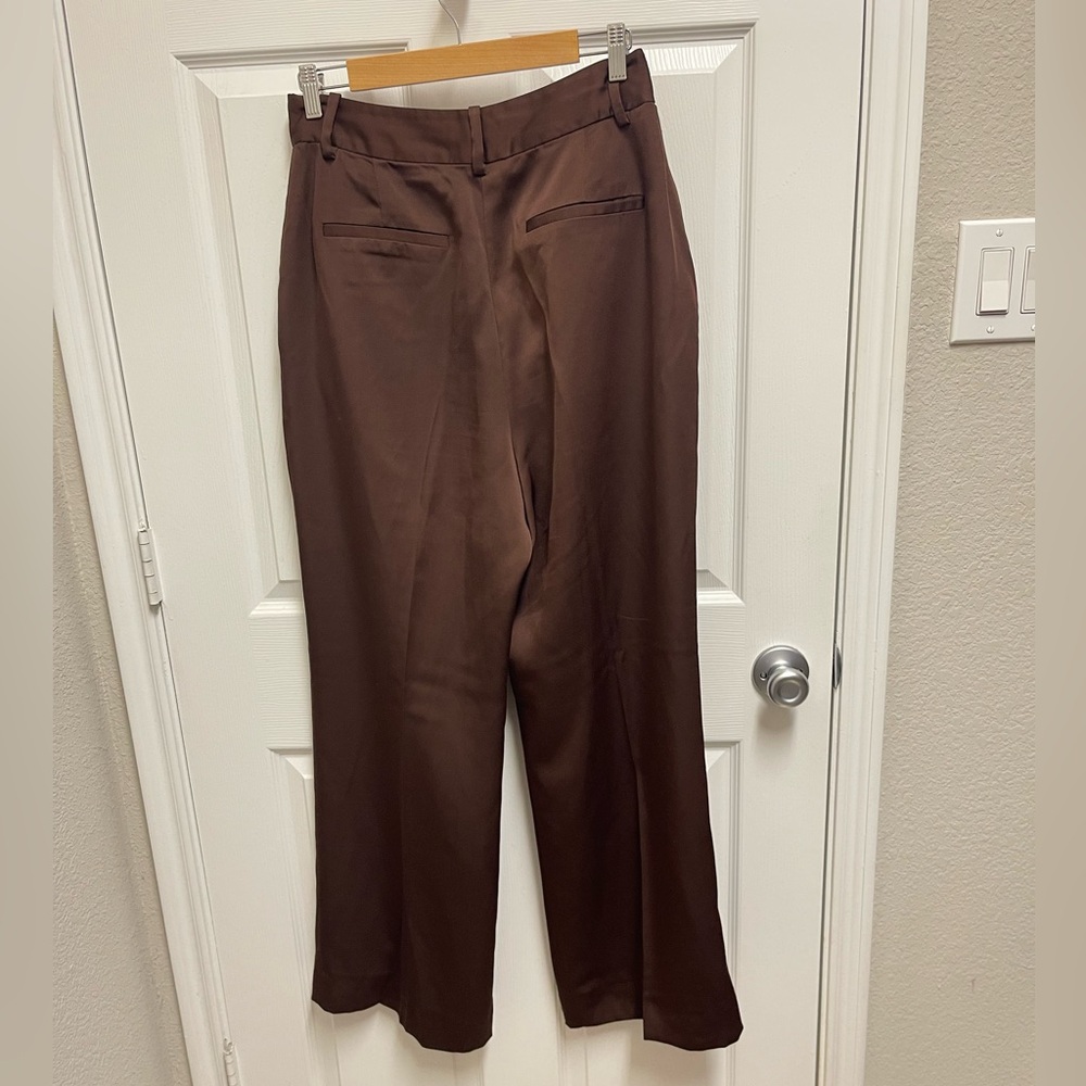 Favorite Daughter Brown High Rise Trousers - Picture 10 of 12